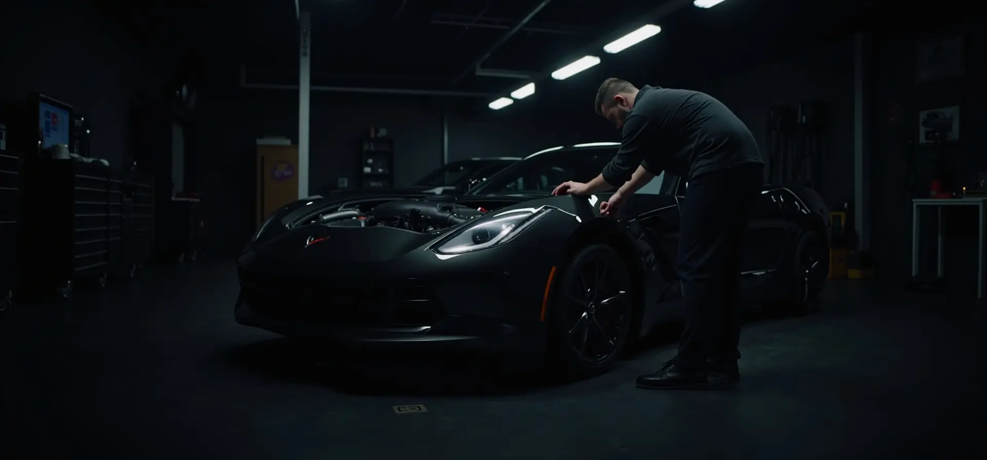 Mecânico profissional trabalhando em veículo — Nurburgring Performance Saúde SP
